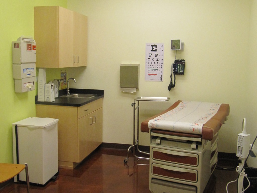 7. south exam room