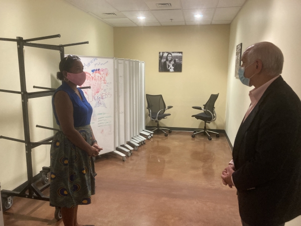Lt. Gov. Stratton visits PCC Wellness Austin’s Substance Use Treatment Center