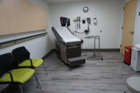 Exam room at PCC Walk-In Wellness Center at West Suburban Medical Center